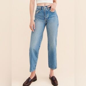 Anthropologie Boyish High Rise Blue Jeans